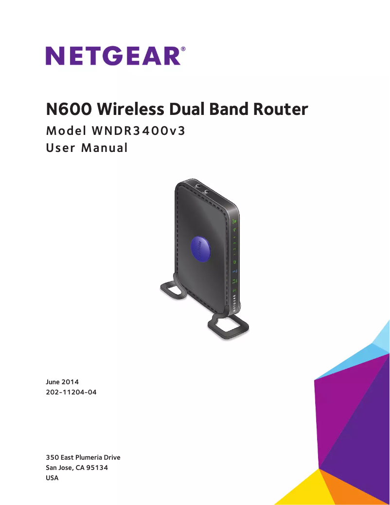 Page 1 de la notice Manuel utilisateur Netgear WNDR3400v3