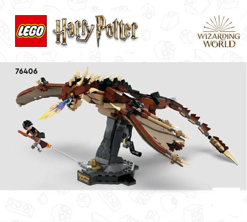 Page n°1 - Consignes visuelles Lego Harry Potter 76406