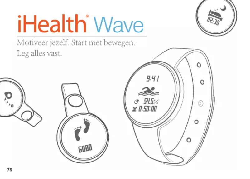 Page 1 de la notice Manuel utilisateur iHealth Wave AM4