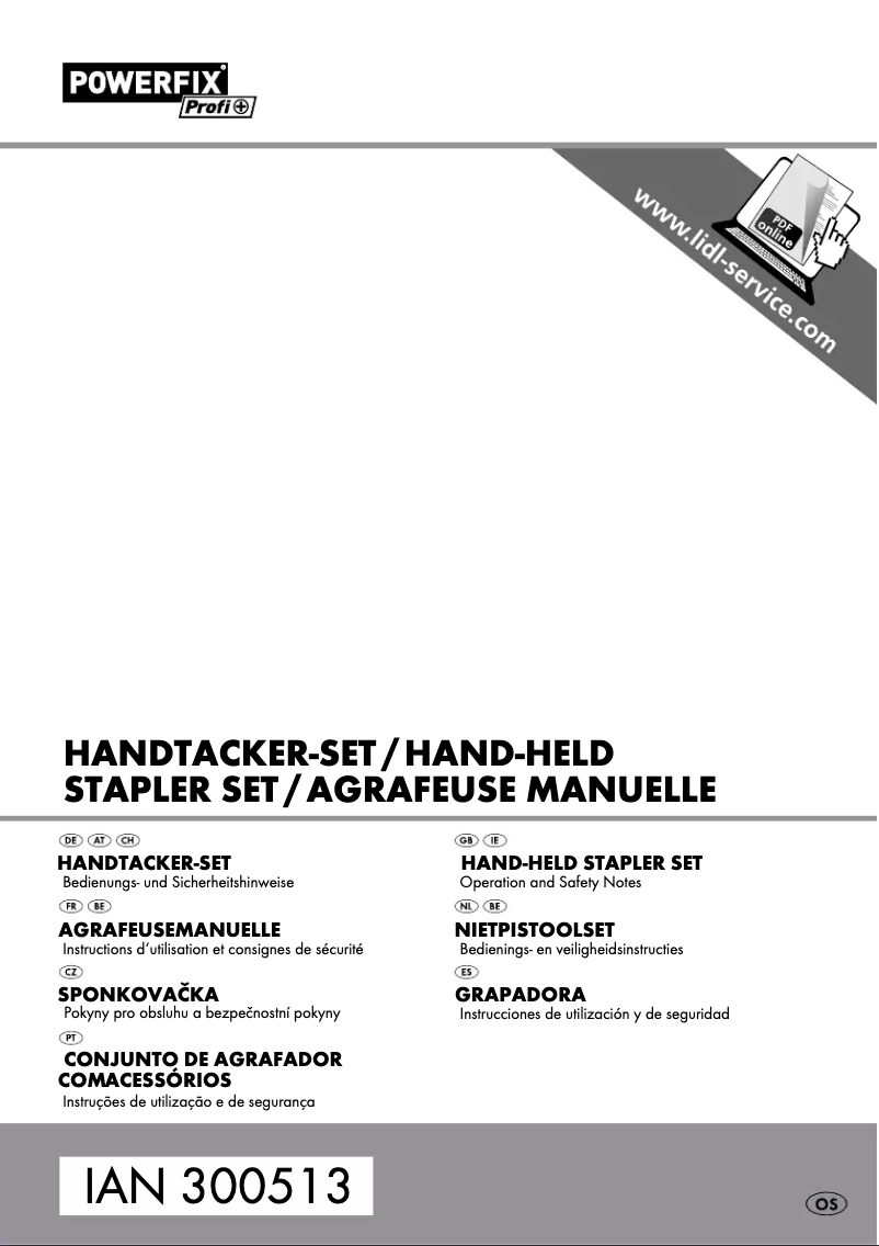 Image de la première page du manuel de l'appareil IAN 300513