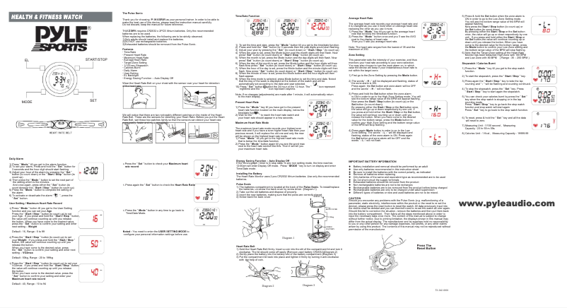 Página 1 del manual Manual de usuario Pyle PHRM36