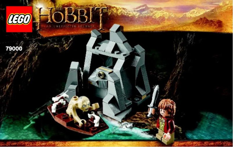 Page 1 de la notice Manuel utilisateur Lego Lord Of The Rings 79000
