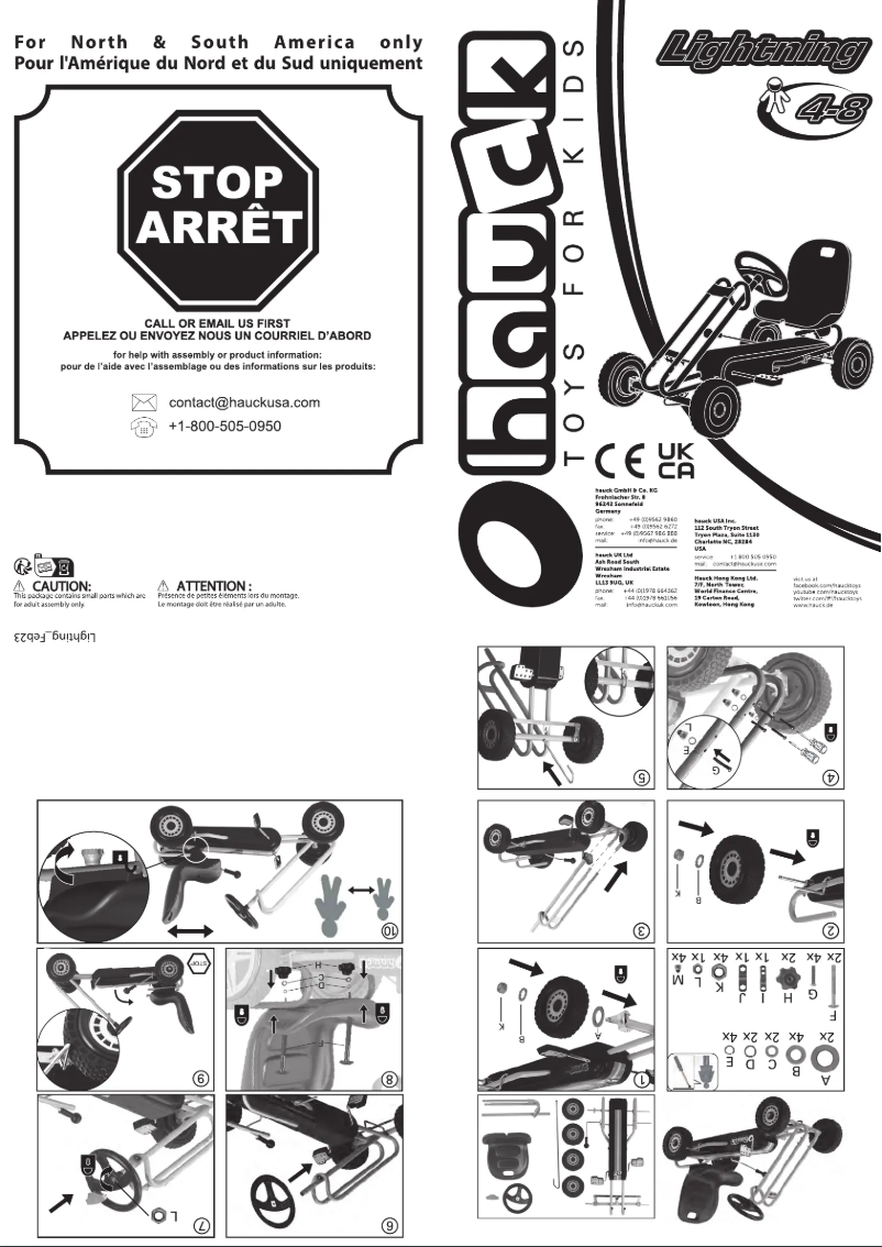 Image de la première page du manuel de l'appareil Lightning