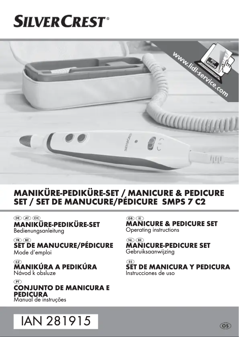 Page n°1 - Manuel utilisateur SilverCrest SMPS 7 C2