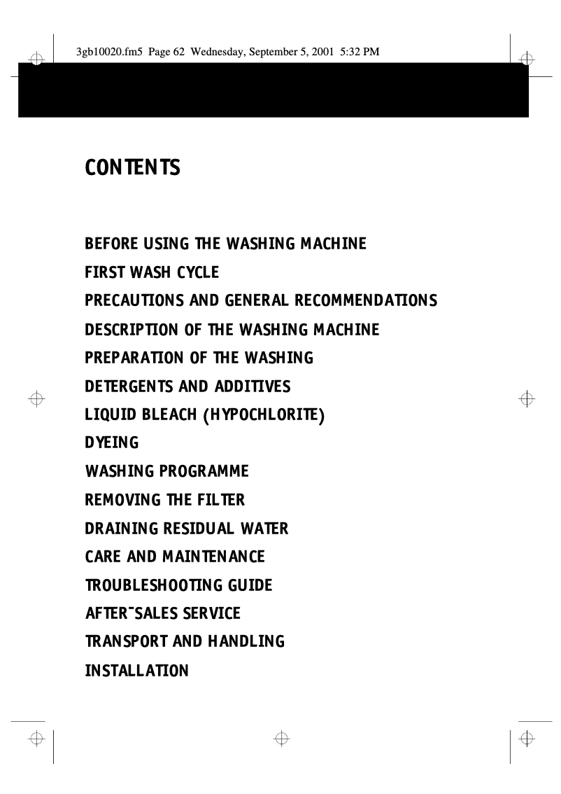 Image de la première page du manuel de l'appareil FL 5053 E