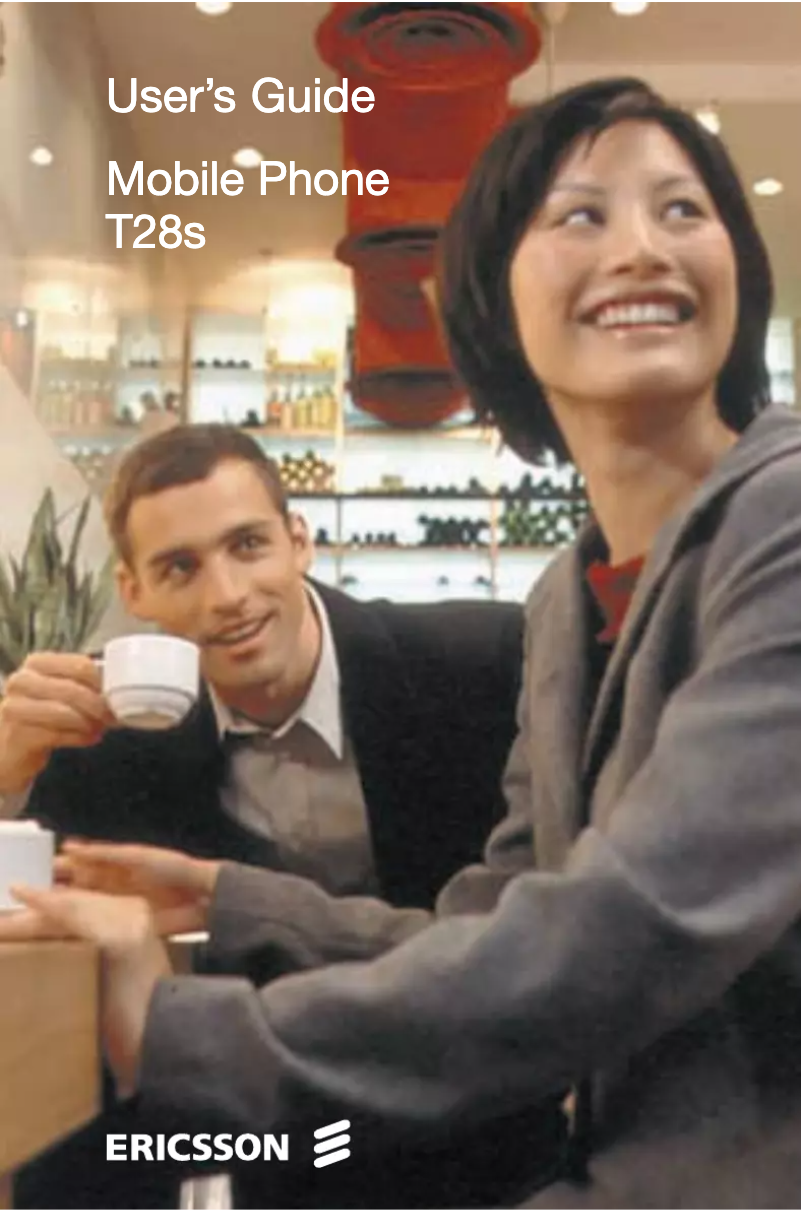 Page n°1 - Manuel utilisateur Ericsson T28S