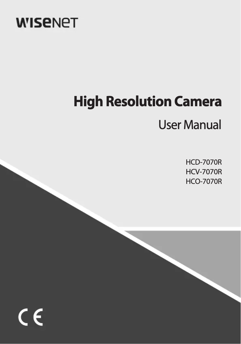 Image de la première page du manuel de l'appareil HCD-7070R