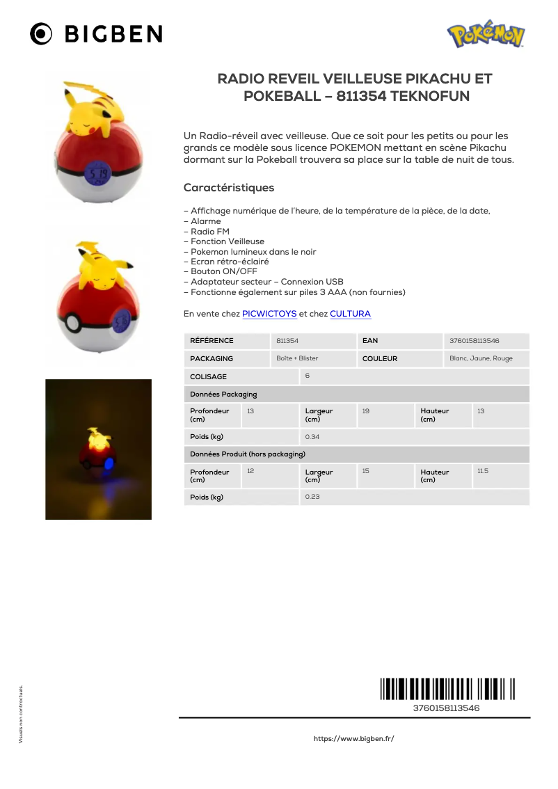 Image de la première page du manuel de l'appareil 811354