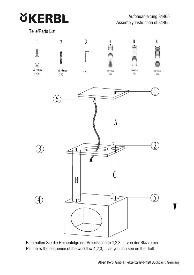 Image de la première page du manuel de l'appareil Platin Pro 84465