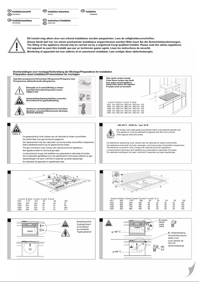Image de la première page du manuel de l'appareil HG6471