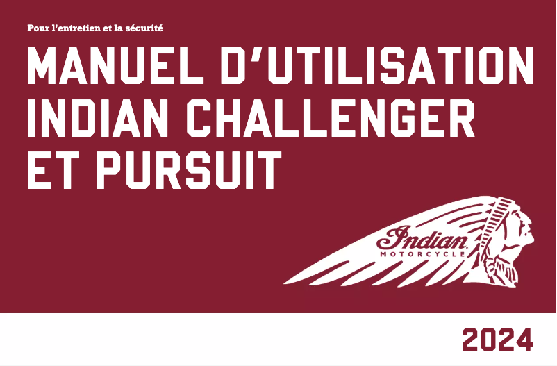 Image de la première page du manuel de l'appareil Challenger Limited (2024)