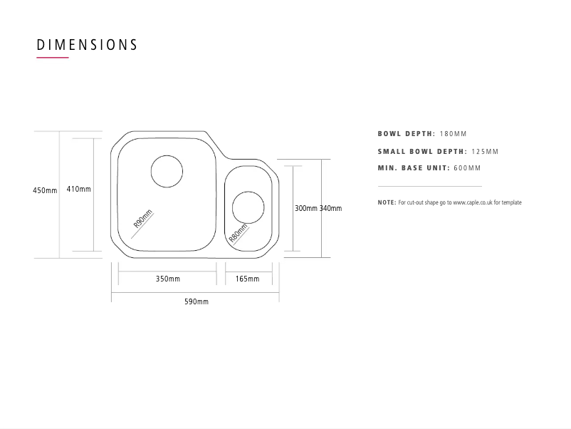 Page 1 de la notice Manuel utilisateur Caple FORM150R