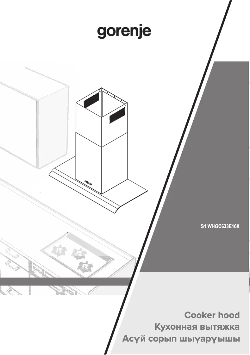 Page n°1 - Mode d'emploi Gorenje WHGC633E16XUK