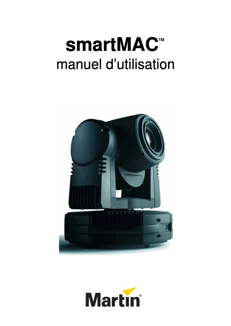 Page n°1 - Manuel utilisateur Martin MAC 401 Dual RGB Zoom