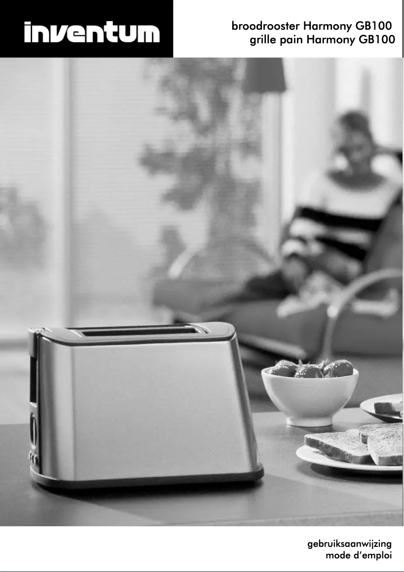 Page n°1 - Manuel utilisateur Inventum GB100