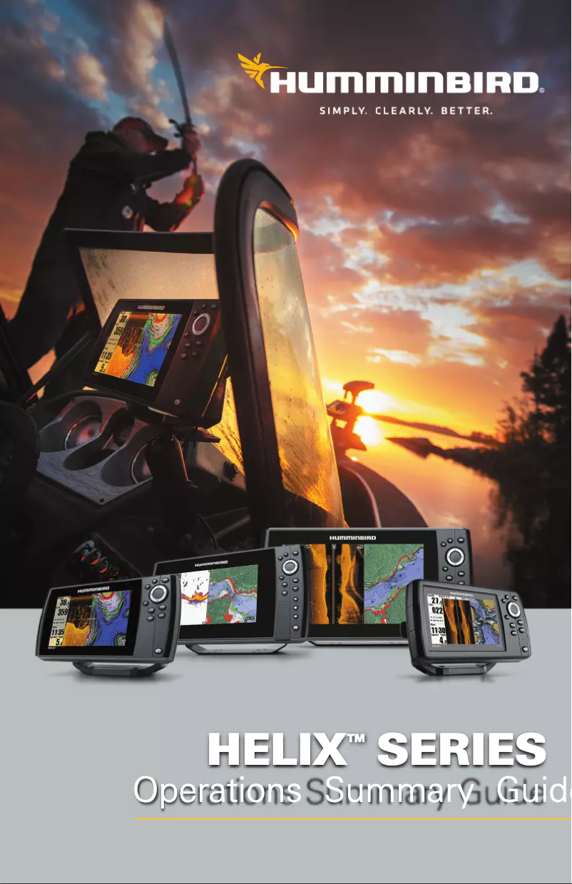 Página 1 del manual Manual de usuario Humminbird HELIX 12