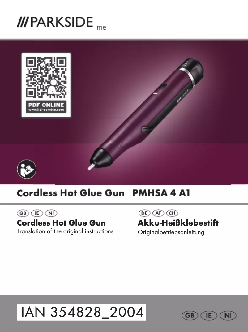 Página 1 del manual Manual de usuario Parkside PMHSA 4 A1