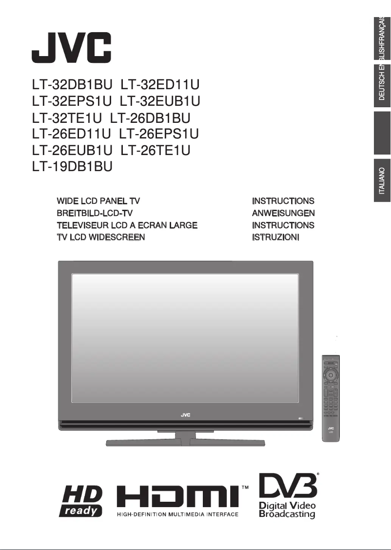 Image de la première page du manuel de l'appareil LT-32EPS1