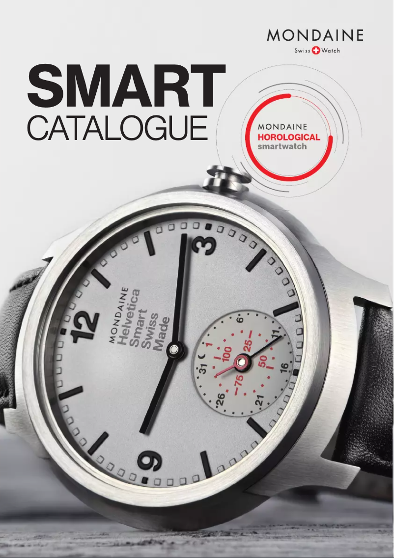 Page 1 de la notice Manuel utilisateur Mondaine Helvetica 1