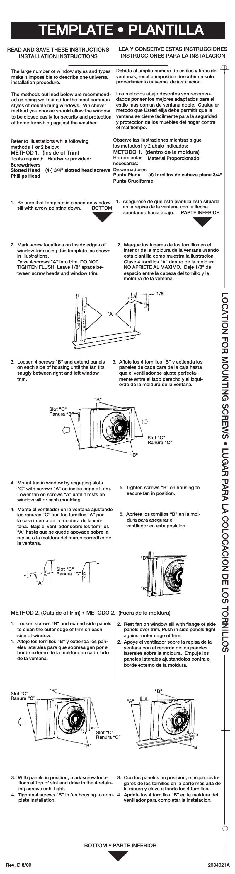 Page 1 de la notice Manuel utilisateur Lasko 2155A