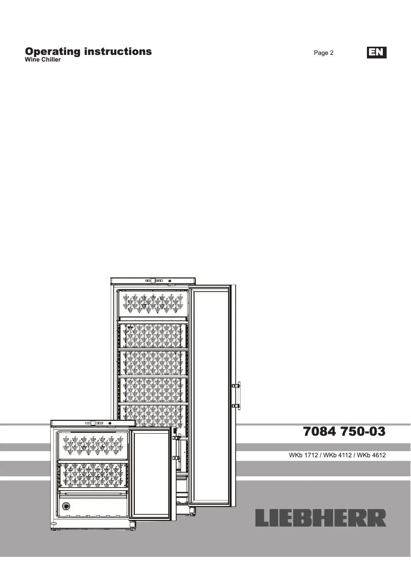 Image de la première page du manuel de l'appareil WKpb 4612