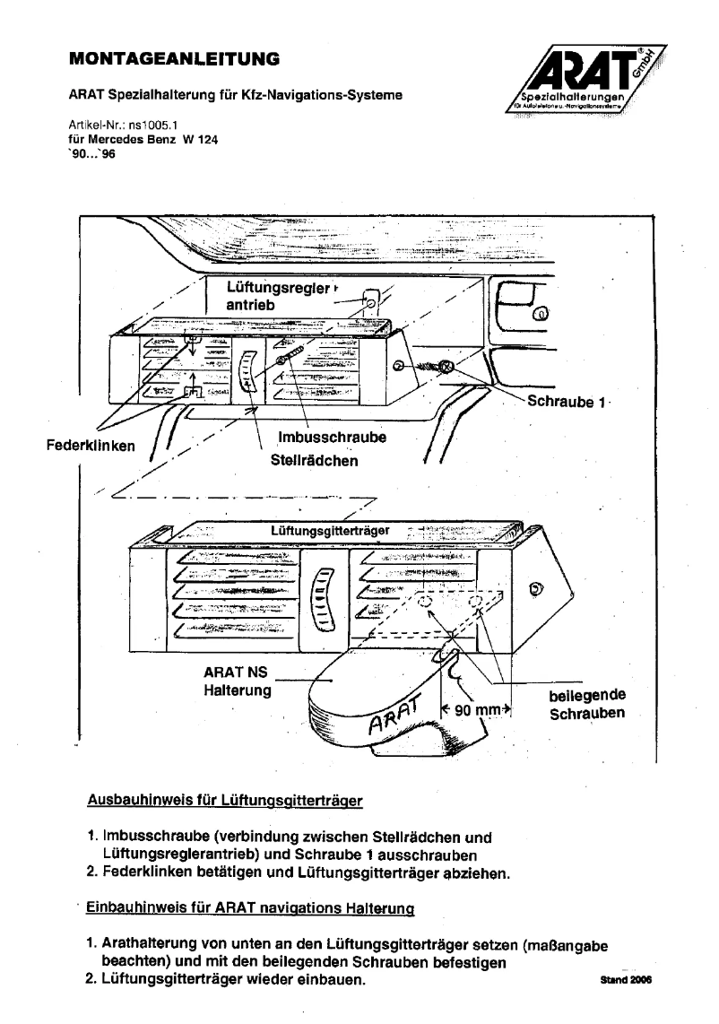 Image de la première page du manuel de l'appareil NS1005.1