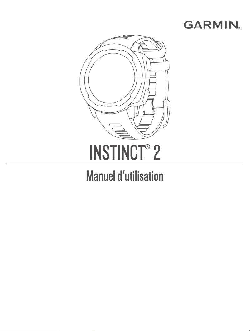 Image de la première page du manuel de l'appareil Instinct 2S Solar