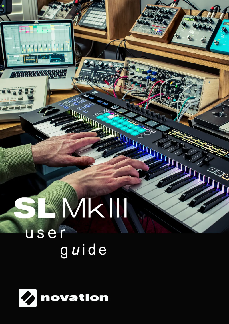Page n°1 - Manuel utilisateur Novation SL MkIII