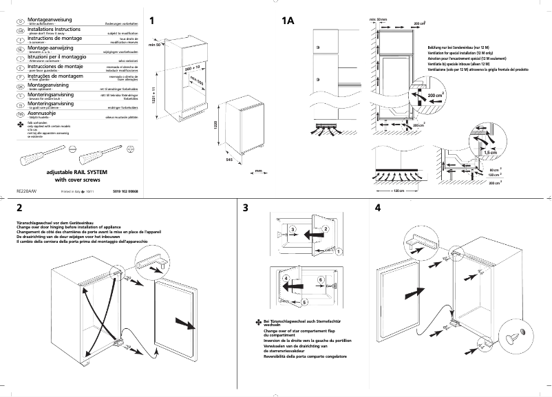 Image de la première page du manuel de l'appareil ARG 732