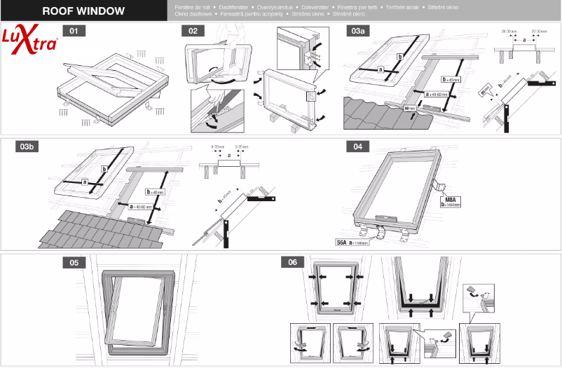 Page n°1 - Manuel utilisateur LuXtra Standard DPX F6A