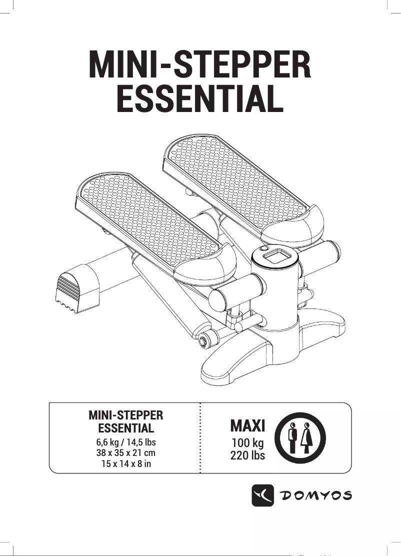 Image de la première page du manuel de l'appareil ST Essential