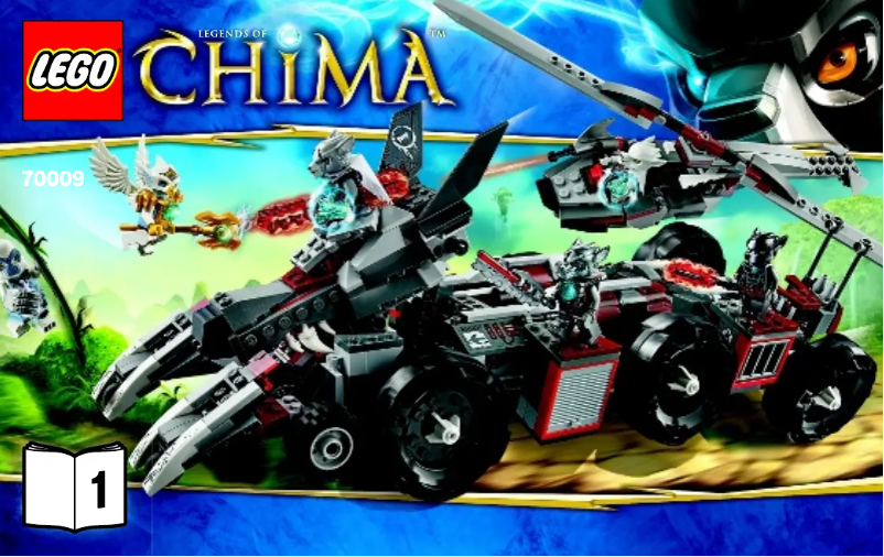 Page 1 of the manual User Manual Lego Worriz' Combat Lair