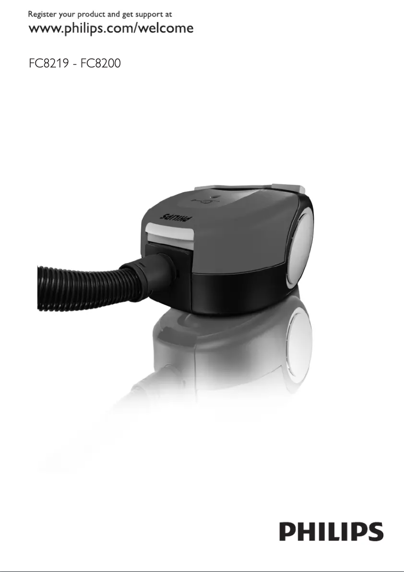 Página 1 del manual Manual de usuario Philips HomeCare FC8202