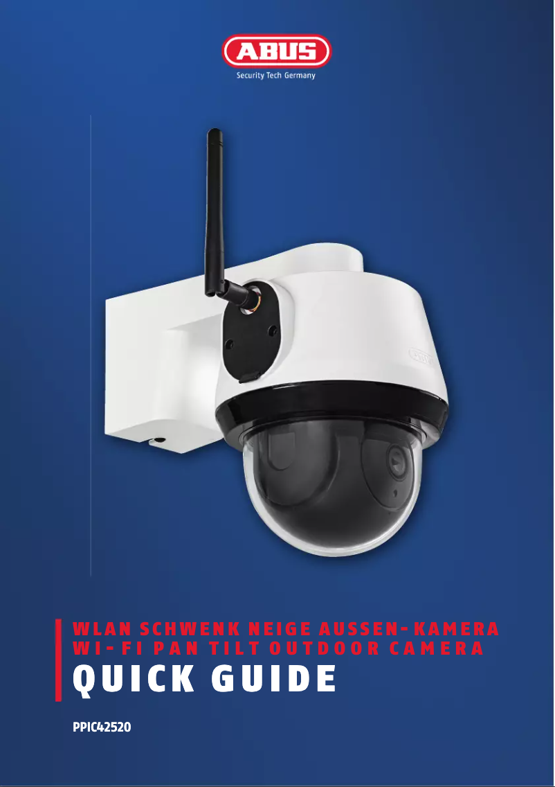 Image de la première page du manuel de l'appareil PPIC42520