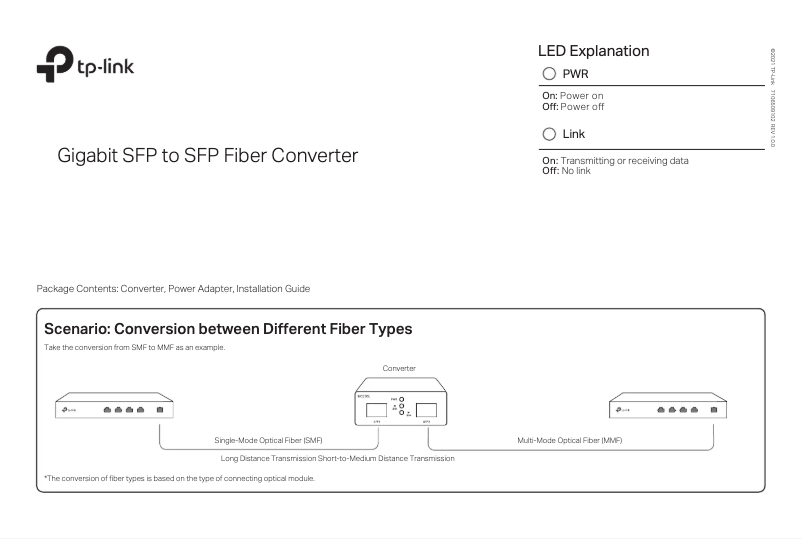 Page n°1 - Manuel utilisateur TP-Link MC230L