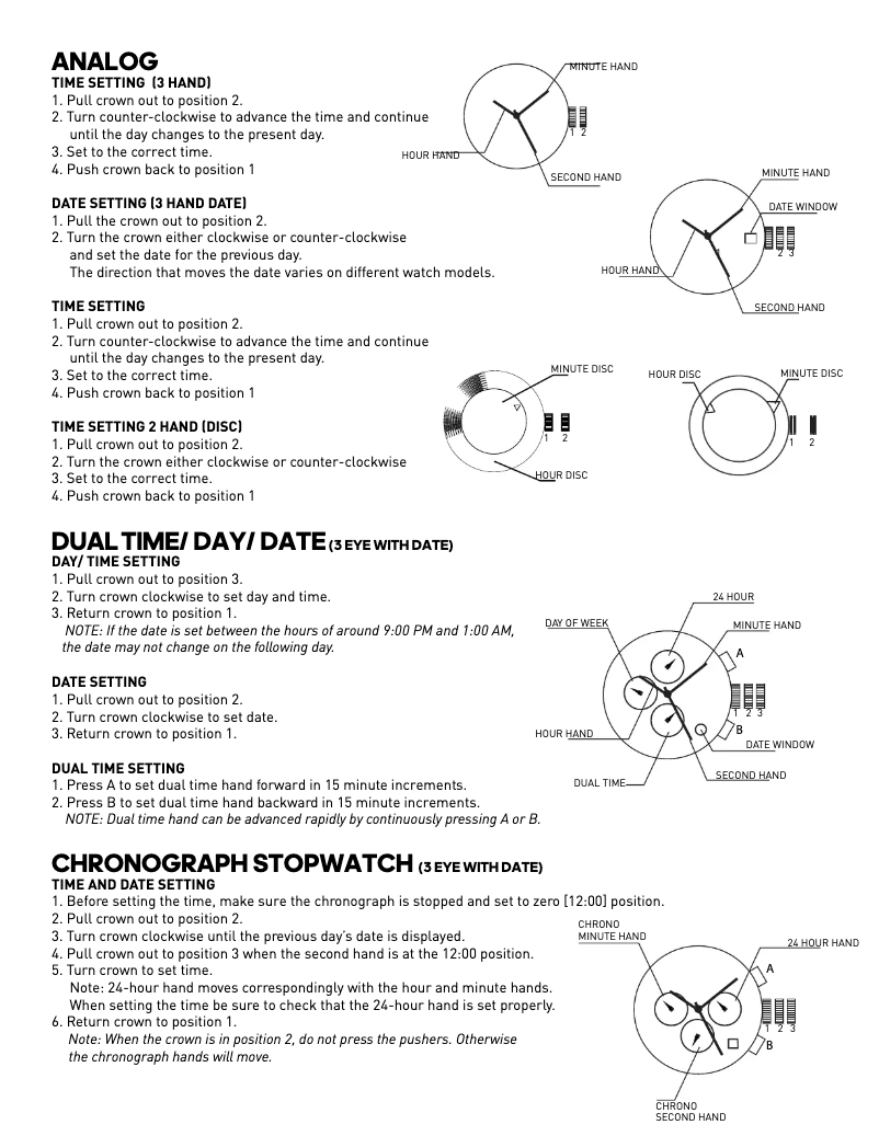 Page 1 of the manual User Manual Adidas Process M1