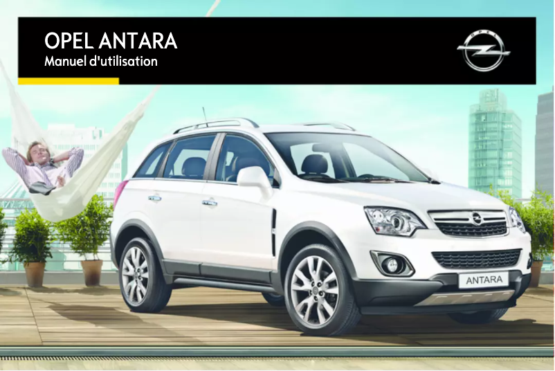 Page 1 de la notice Manuel utilisateur Opel Antara (2016)