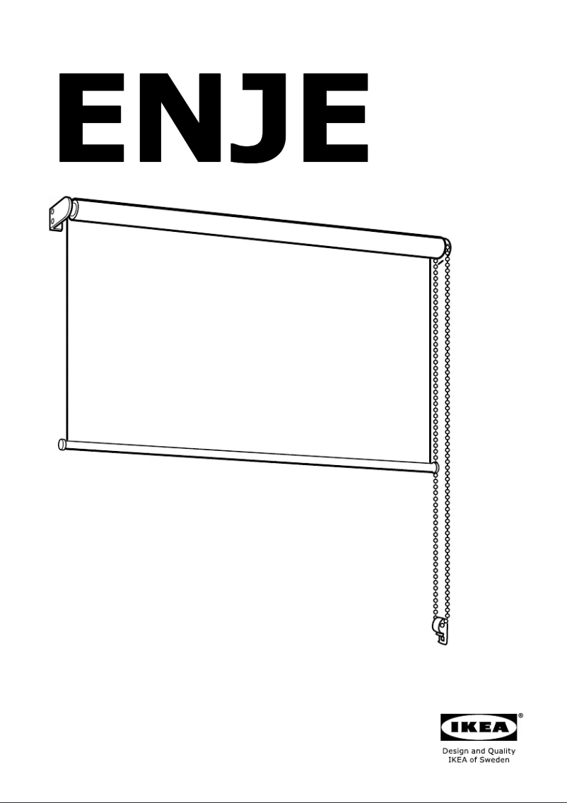 Página 1 del manual Manual de usuario Ikea ENJE