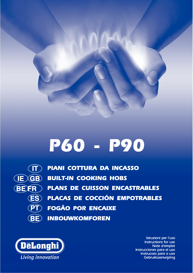 Page 1 de la notice Manuel utilisateur DeLonghi YAL 59 ASDV