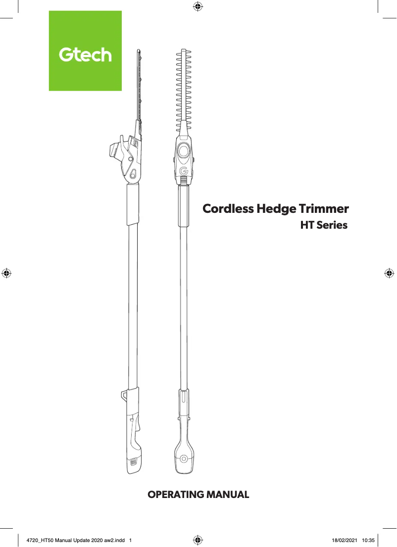 Page n°1 - Manuel utilisateur G-Technology HT50