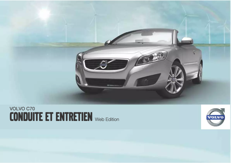 Page 1 de la notice Manuel utilisateur Volvo C70 (2011)