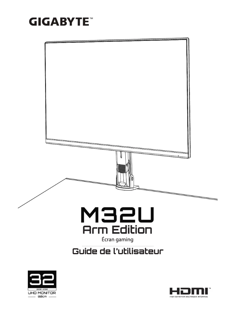 Image de la première page du manuel de l'appareil M32U