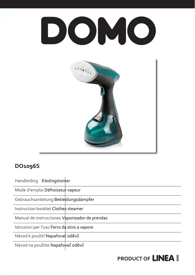 Image de la première page du manuel de l'appareil DO1096S