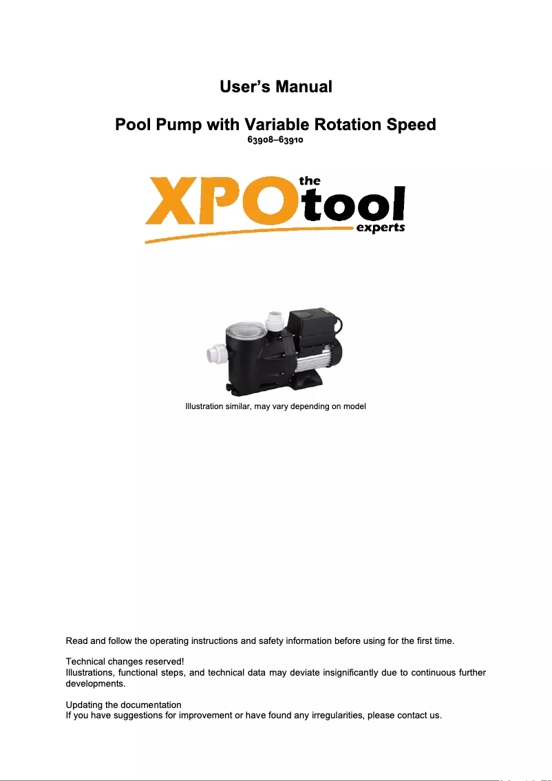 Page 1 de la notice Manuel utilisateur WilTec 63909