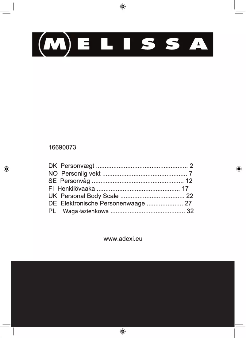 Image de la première page du manuel de l'appareil 16690073