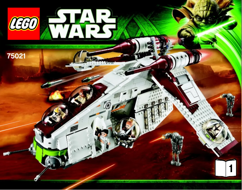 Page n°1 - Manuel utilisateur Lego Star Wars 75021