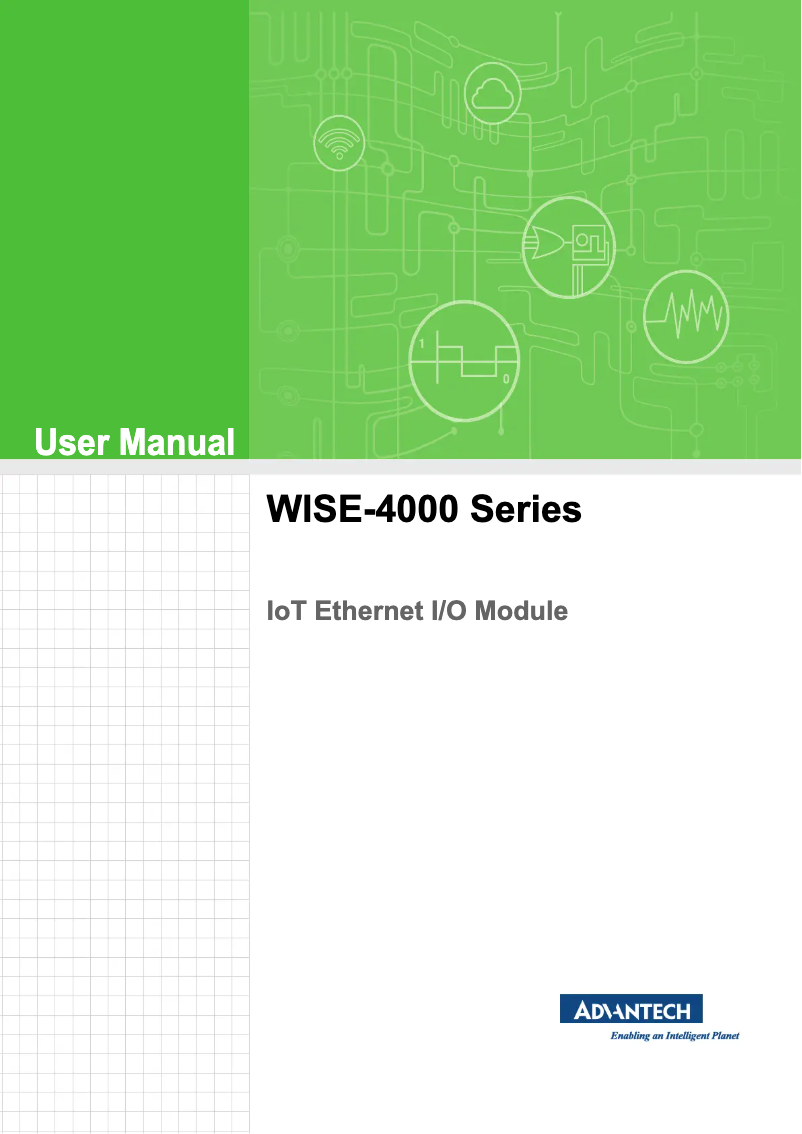 Page 1 de la notice Manuel utilisateur Advantech WISE-4050