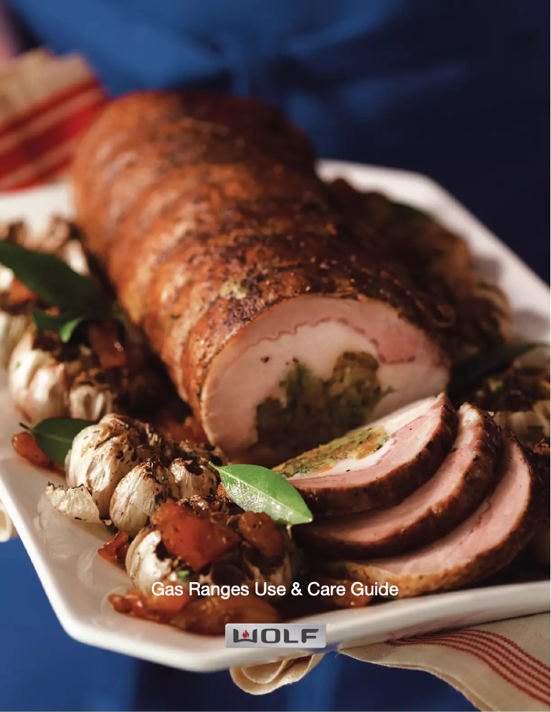 Page 1 de la notice Manuel d'utilisation et d'entretien Wolf GR364GLP