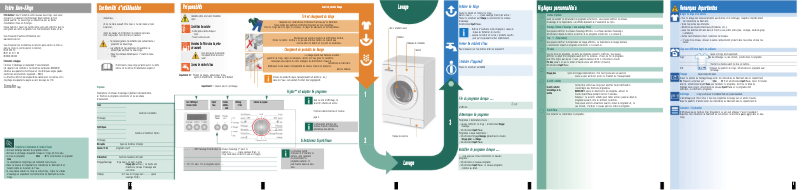 Page 1 de la notice Manuel utilisateur Bosch WAE24272FF