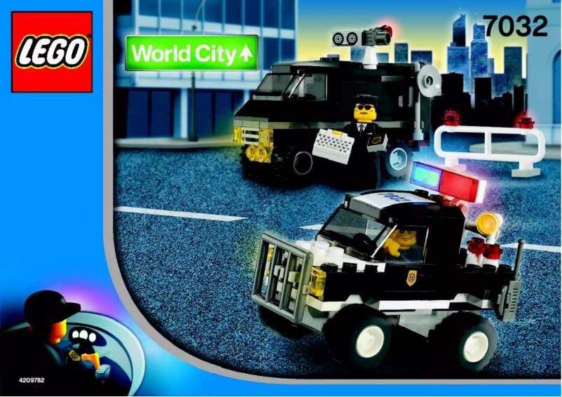 Página 1 del manual Manual de usuario Lego World City 7032